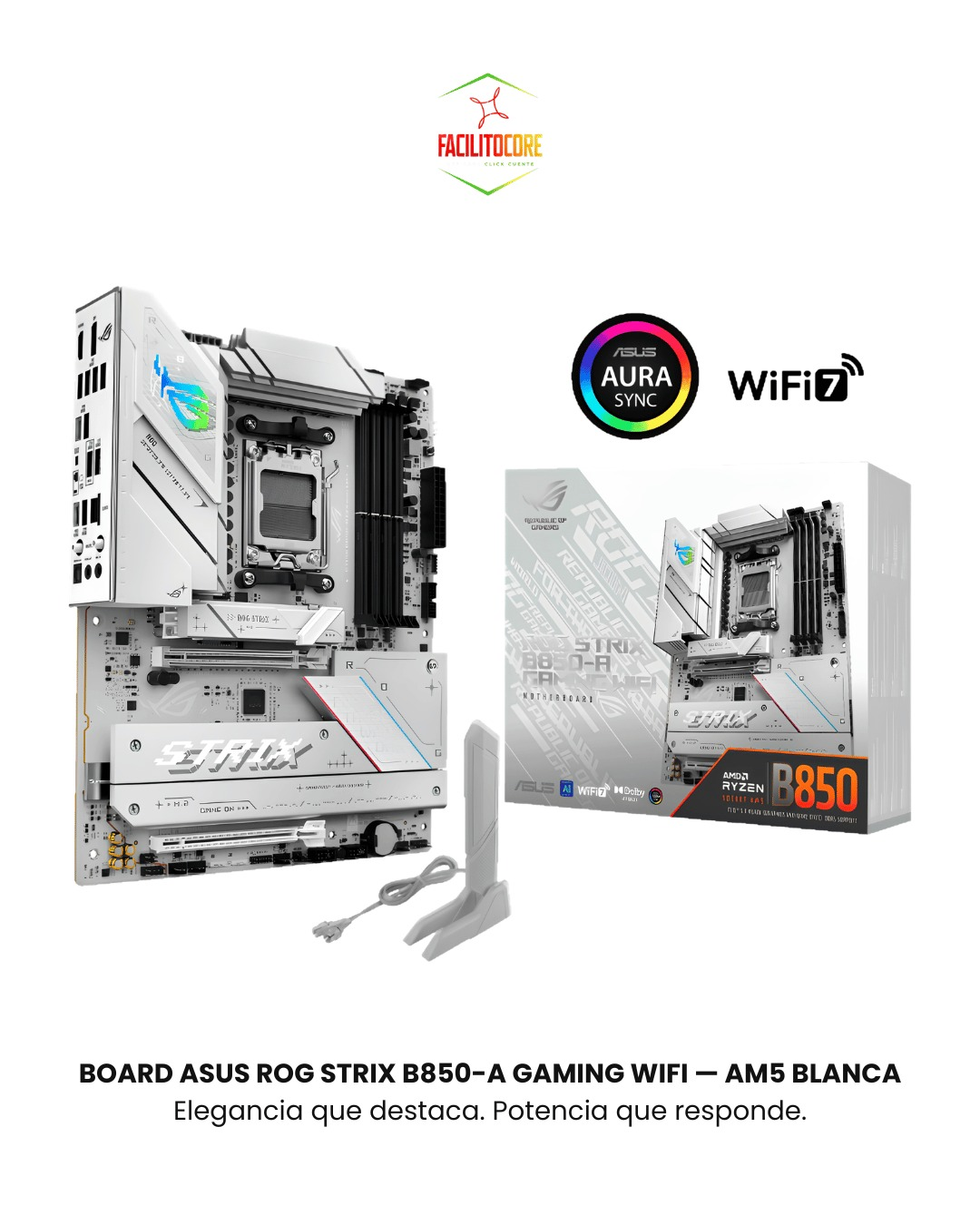 BOARD ASUS ROG STRIX B850-A GAMING WIFI