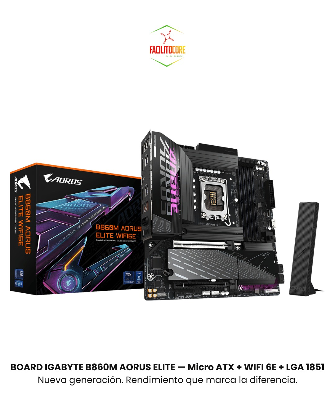 BOARD GIGABYTE B860M AORUS ELITE