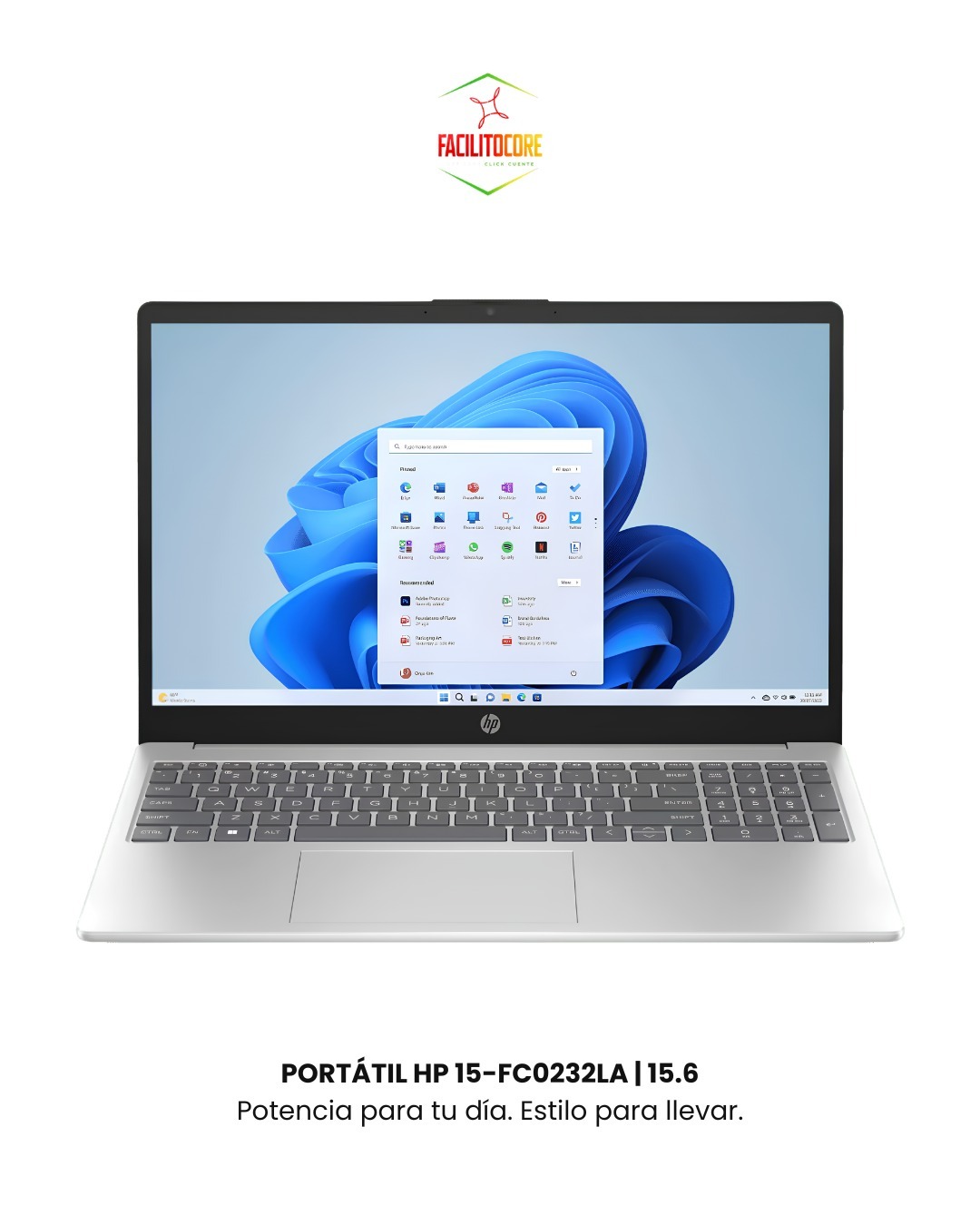 PORTÁTIL HP 15-FC0232LA
