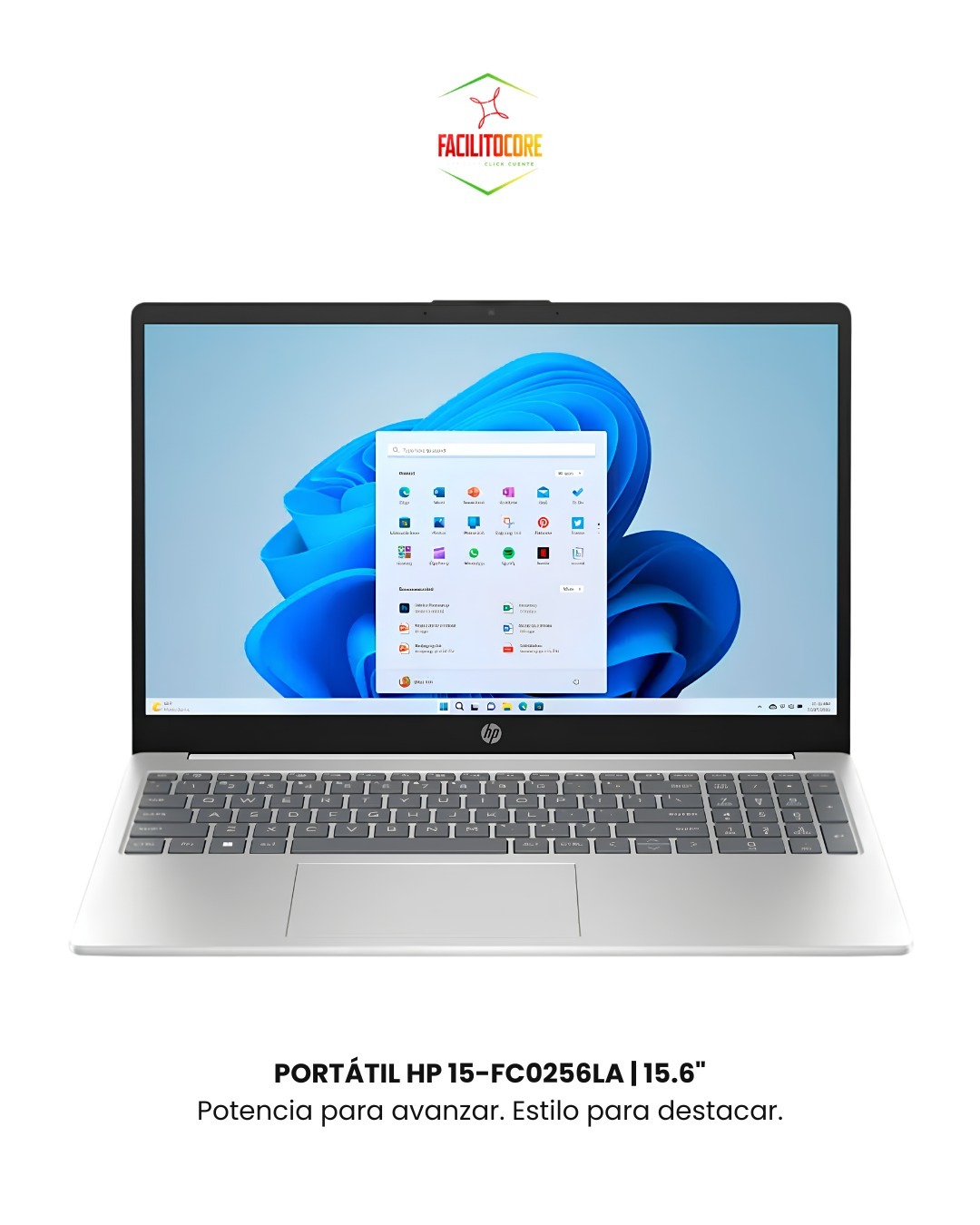 PORTÁTIL HP 15-FC0256LA