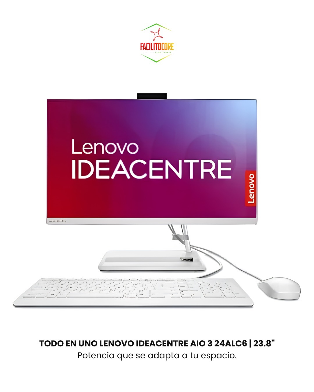 TODO EN UNO LENOVO IDEACENTRE AIO 3 24ALC6