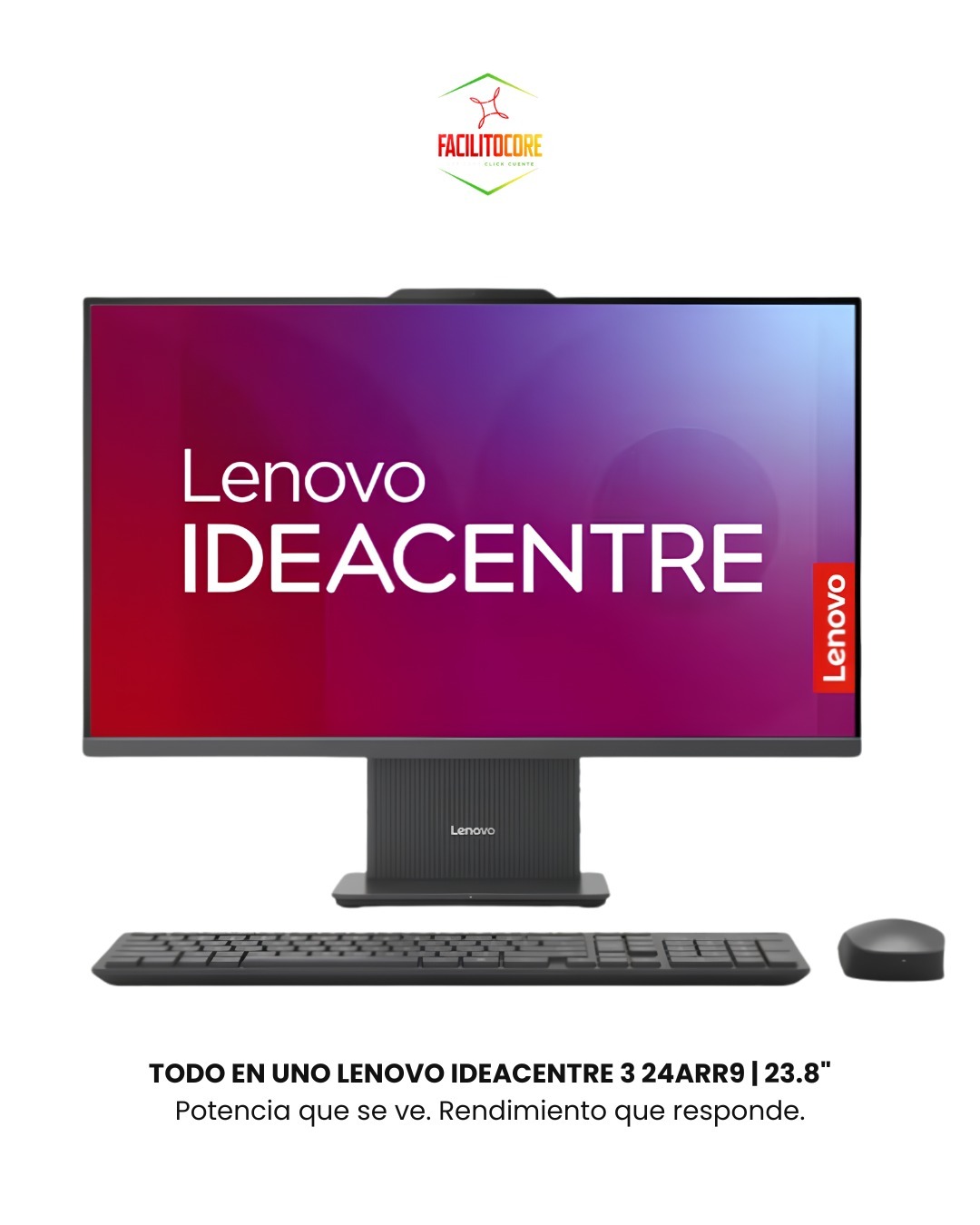 TODO EN UNO LENOVO IDEACENTRE 3 24ARR9