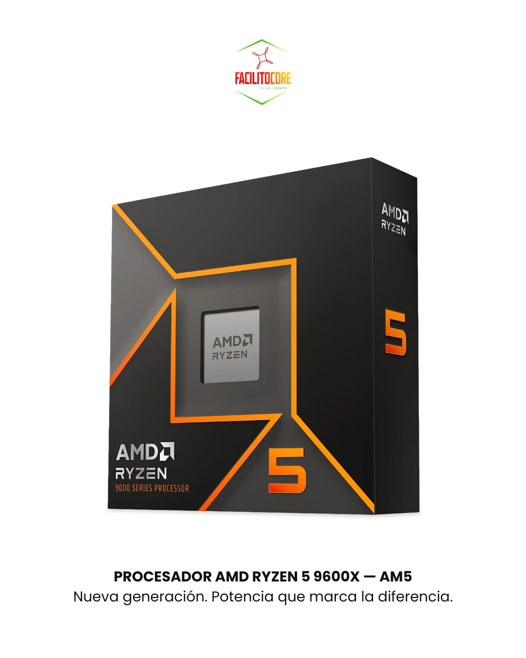 PROCESADOR AMD RYZEN 5 9600X — AM5