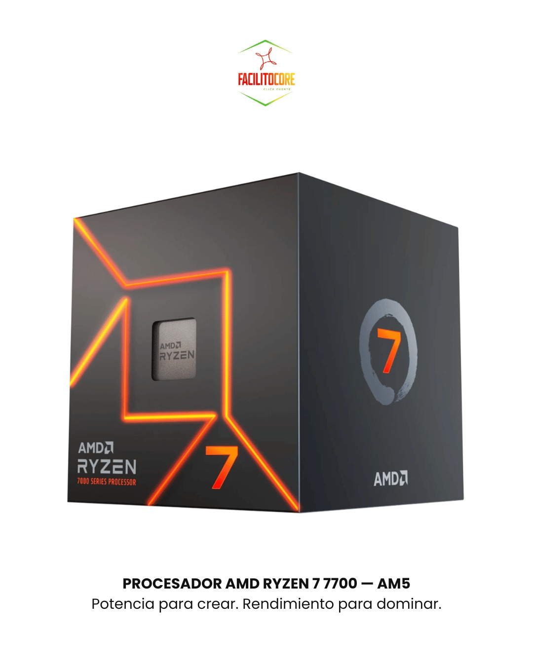 PROCESADOR AMD RYZEN 7 7700 — AM5
